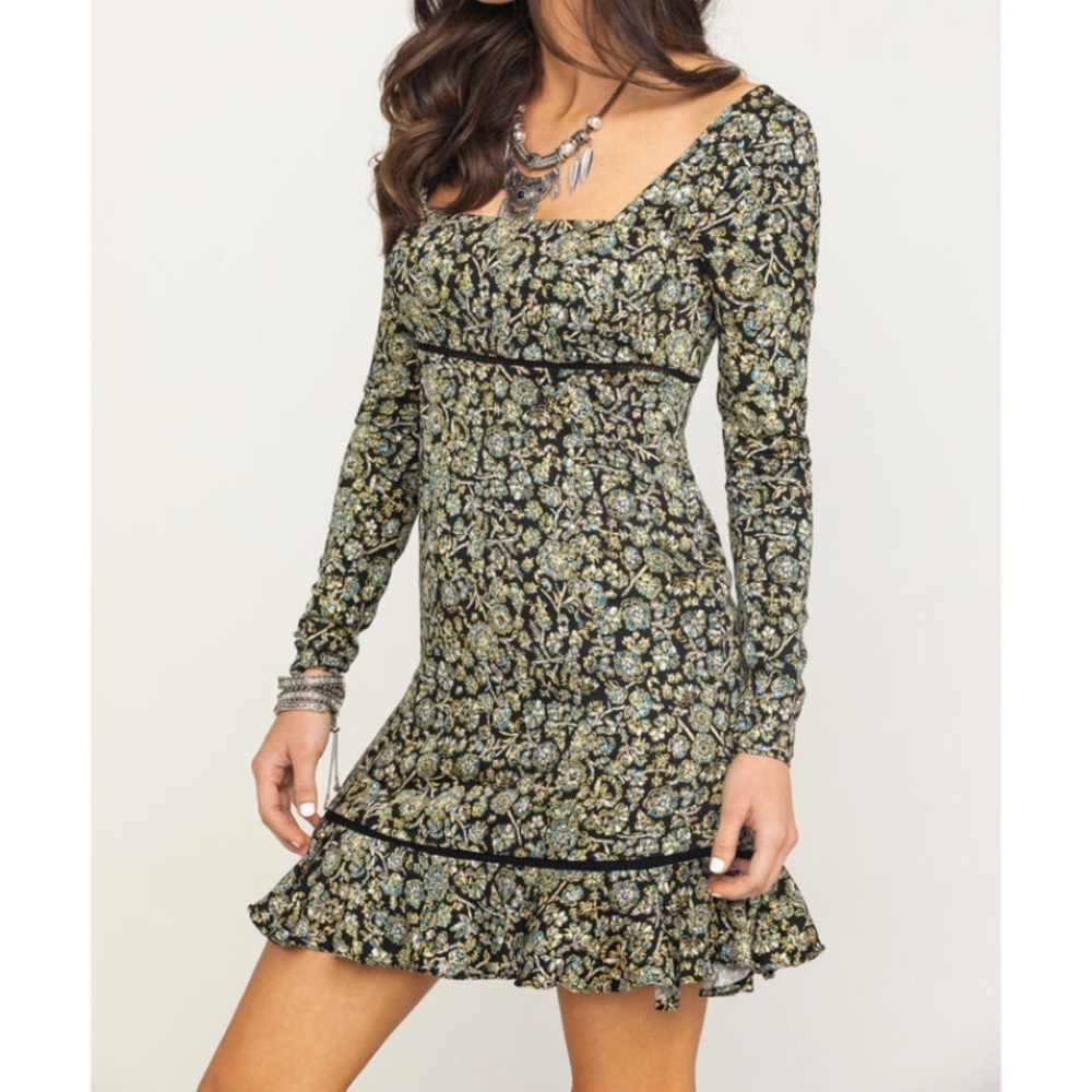 Free People Bohemian Mini Dress